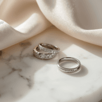 Ultra luxury sterling silver rings