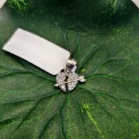 925 Sterling Silver Cupid's Arrow Heart Pendant